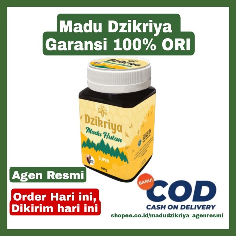 

madu hutan super Dzikriya100%oriBPOM