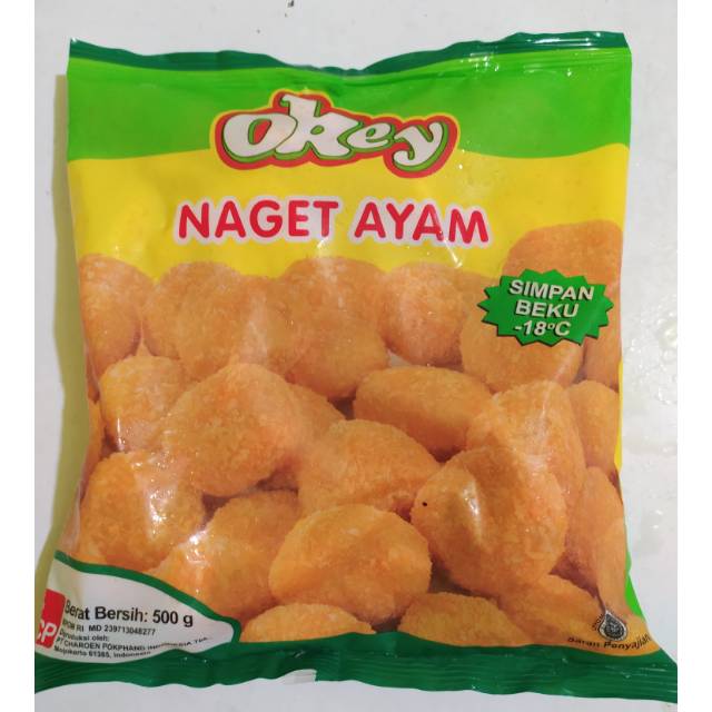 

Okey naget ayam bulat 500gr