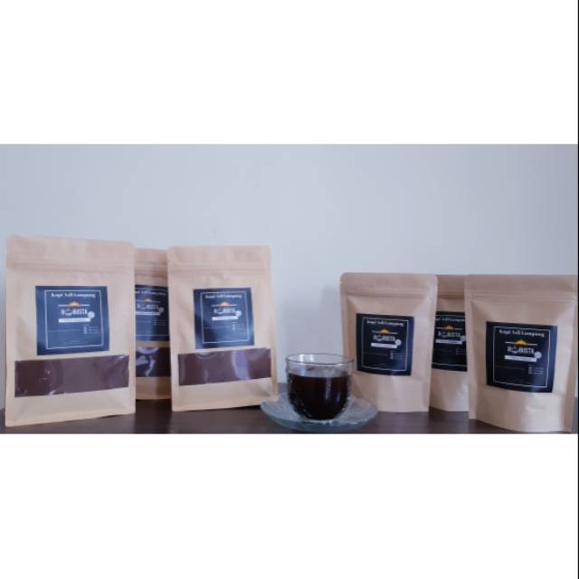 

Kopi Robusta Asli Lampung 100 gram