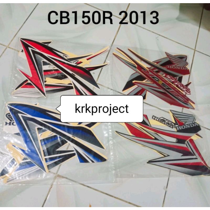 striping stiker lis honda cb150r cb 150r cb 150 r  2013