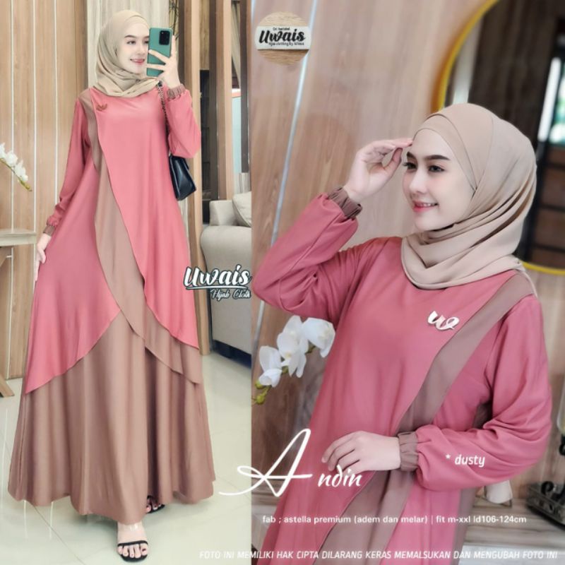 READY andin MAXI DRESS original label  uwais