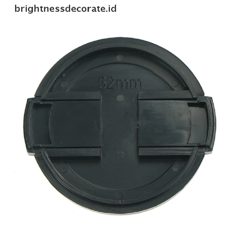 Tutup Lensa Depan Bahan Plastik 52mm Untuk Slr Dslr Dv Leica Sony