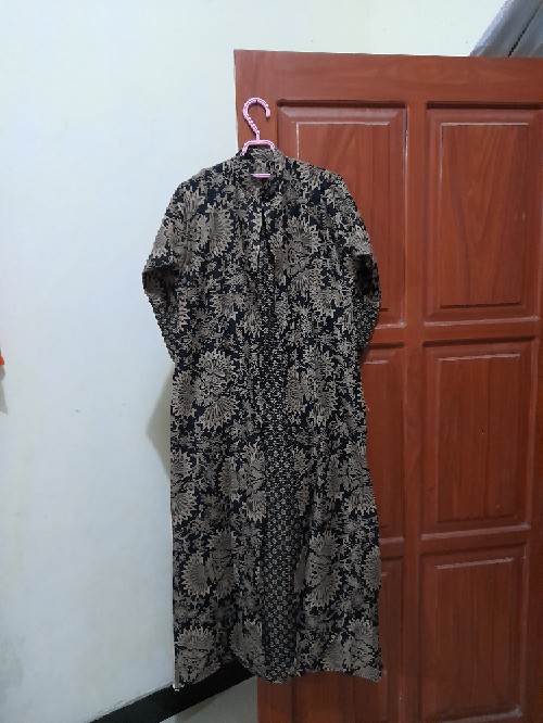 Batik Couple | Batik Couple Modern | Gamis Batik | Batik Pria Lengan Panjang
