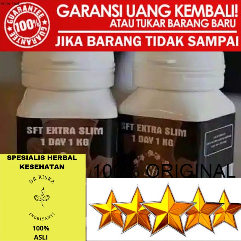 100% ASLI SFT EXTRA SLIM ORIGINAL 1 DAY 1KG 100% ORIGINAL ASLI