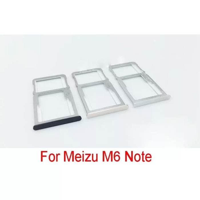 Slot Tempat Dudukan Simcard Simtray Sim Tray Card Lock Meizu M6 Note