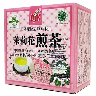 

OSK Japanese Green Tea With Jasmine 50 Teabags