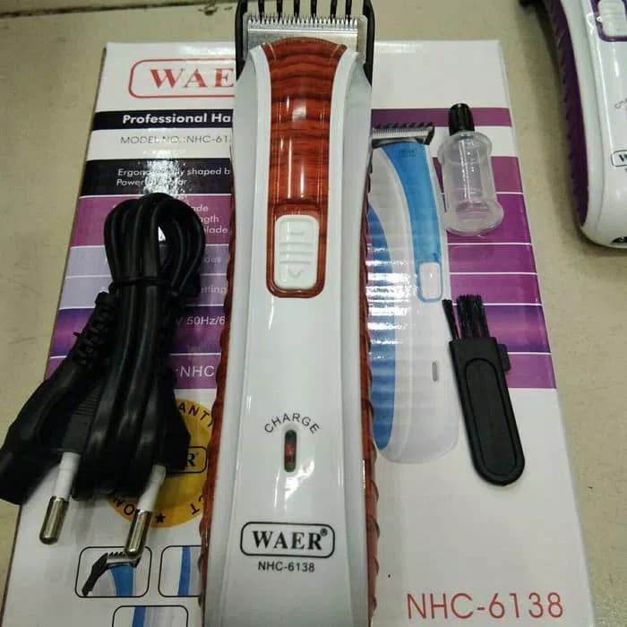 Alat Cukur Rambut Kumis Jenggot WAER NHC 6138