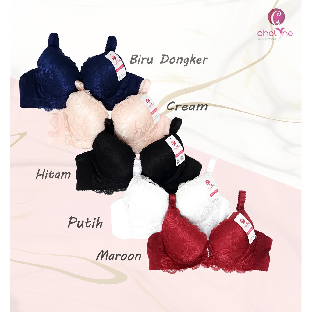 BH Chelyne Full Brukat Push-Up-Bra 818 Full Cup Bra