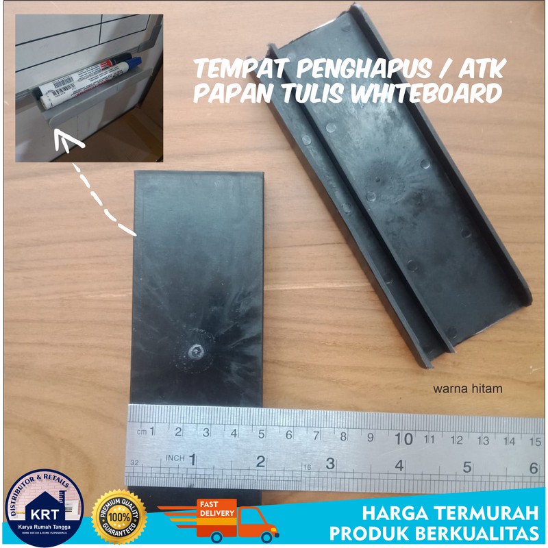 

Tempat Penghapus Papan Tulis8mm / Whiteboard Tempel Portable / Tempat Penghapus Spidol Whiteboard