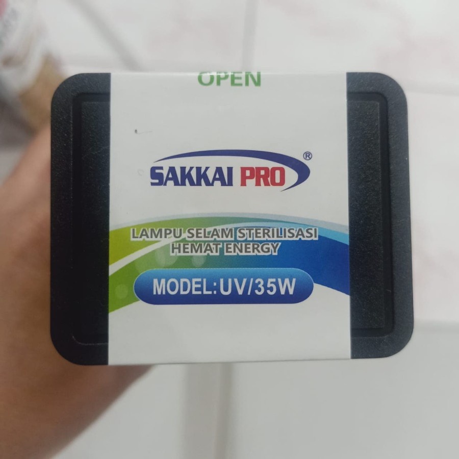 Lampu UV Sakkai Pro 35 W Celup Aquarium Sterilizer Akuarium Kolam Ikan