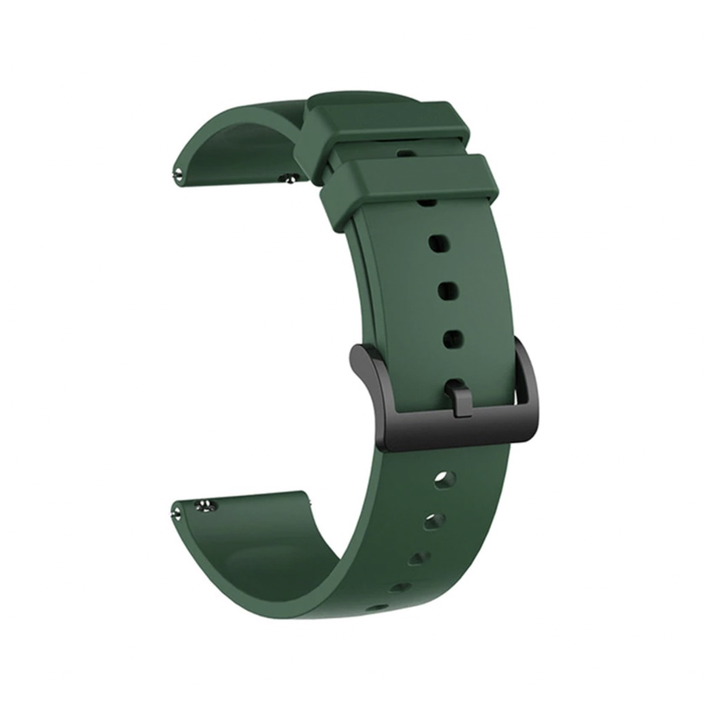 P20Q Watch Strap Xiaomi Huami Amazfit BIP U / S / Lite - Tali Jam Tangan 20mm Rubber Silikon Polos