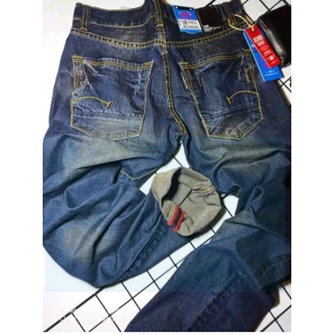 CELANA BOMBOOGIE PANJANG PRIA ORIGINAL / CELANA BOMBOOGIE 2705 RAW DENIM ASLI PROMO TERMURAH