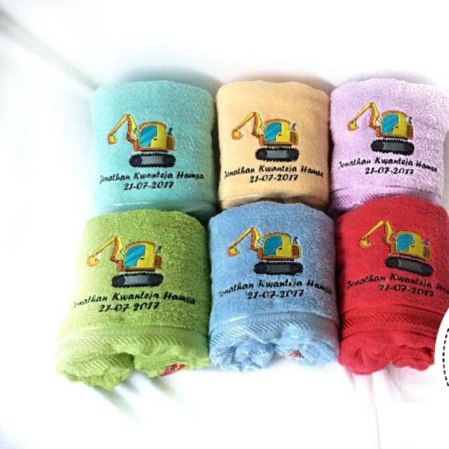 handuk kecil/ salon bordir