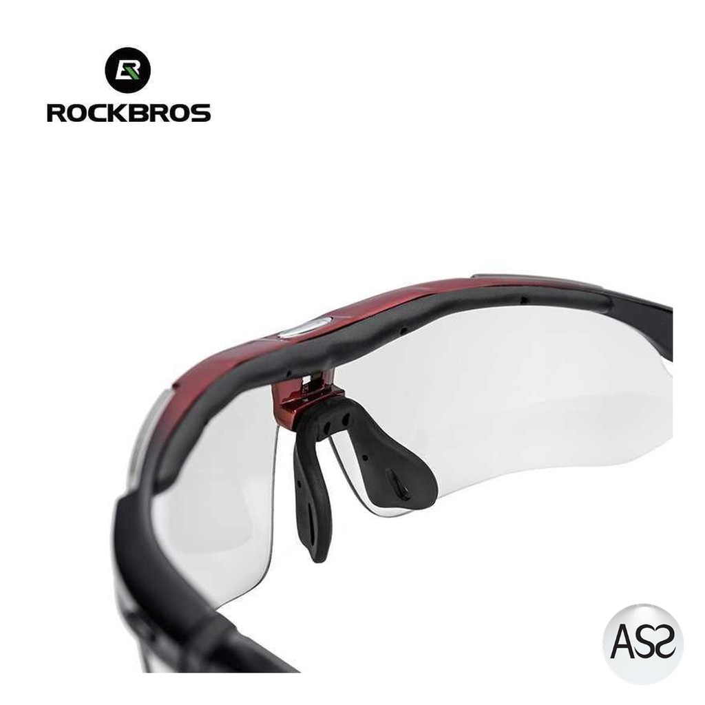 ASS Shop - Rockbros Kacamata Sepeda Polarized dengan 5 Lensa Myopia - 0089