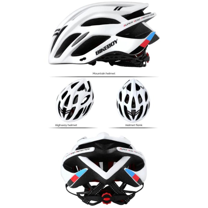 YGRETTE - Bikeboy Helm Sepeda Ultralight Breathable Bicycle Cycling Helmet - AM42 - Black