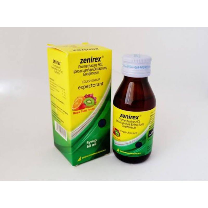 ZENIREX EXPECTORANT SIRUP 60ML / obat batu berdahak/obat batuk anak
