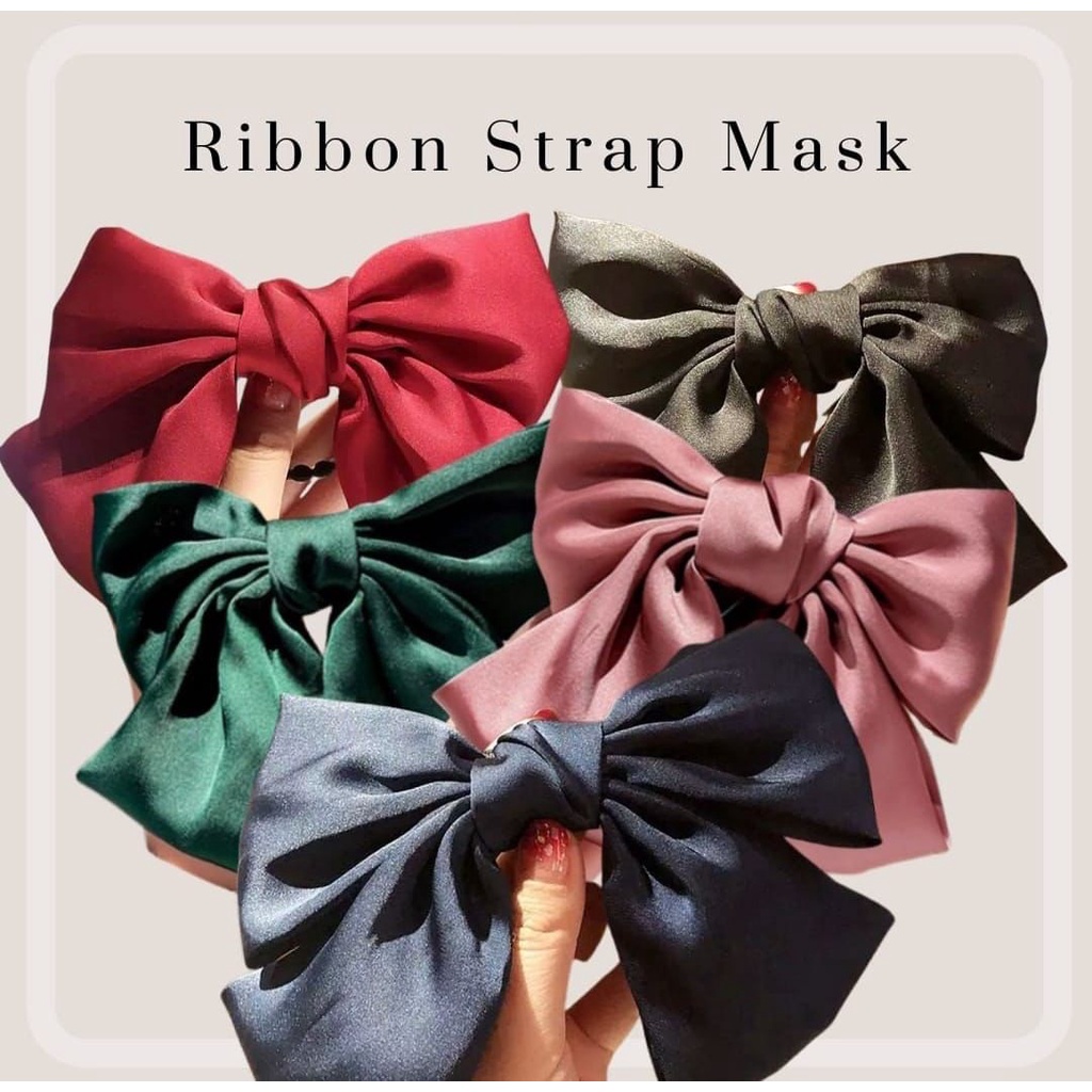 RIBBON STRAP MASK/KONEKTOR MASKER PITA