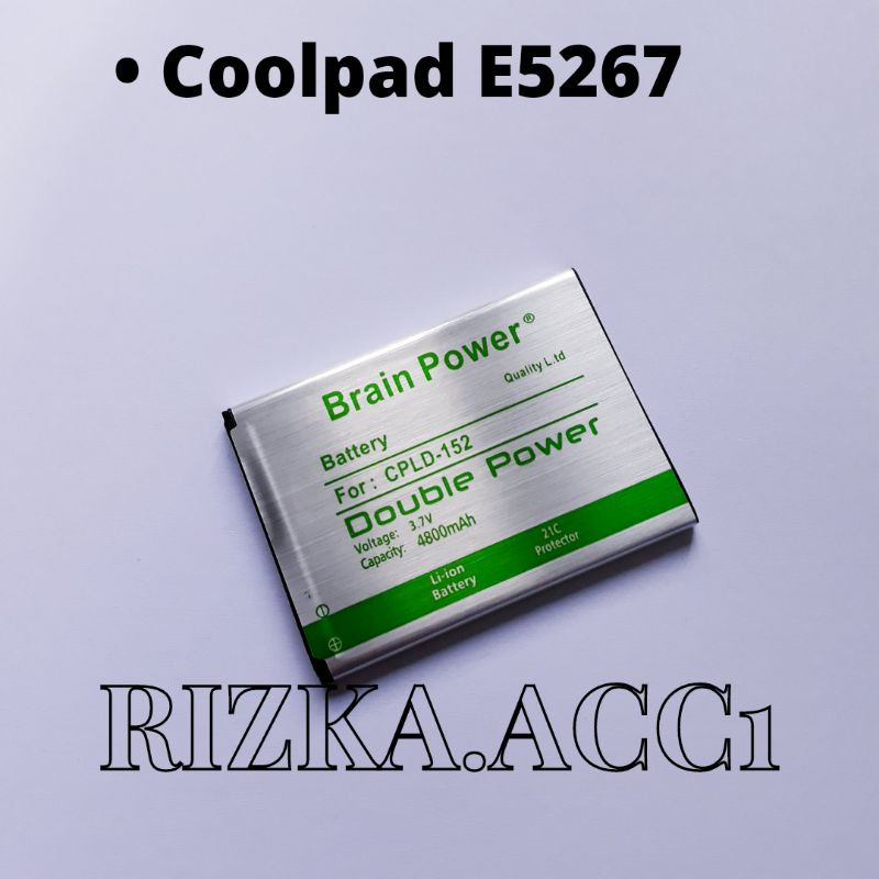 Baterai Batre Batere Coolpad E5267 5267 CPLD152 CPLD-152 Double Power Battery