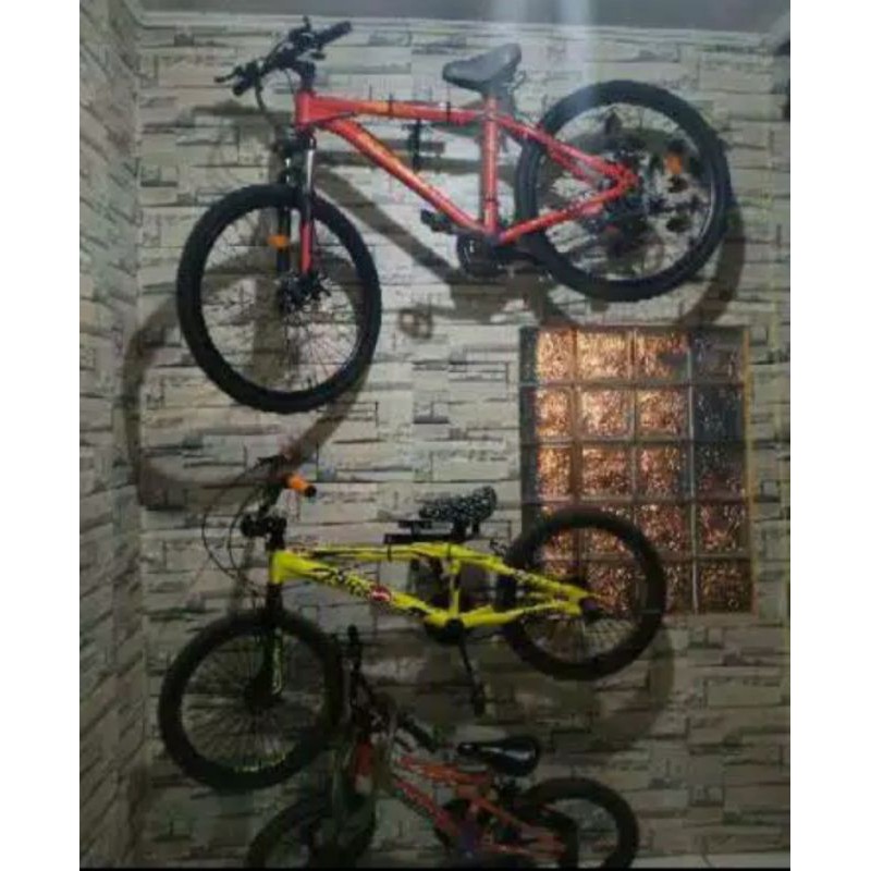 BISA DI LIPAT -GANTUNGAN SEPEDA -BRAKET STAND BIKE DINDING