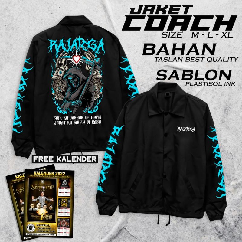 JAKET COACH RAJA TEGA JAKET DISTRO JAKET KEREN JAKET TERKINI