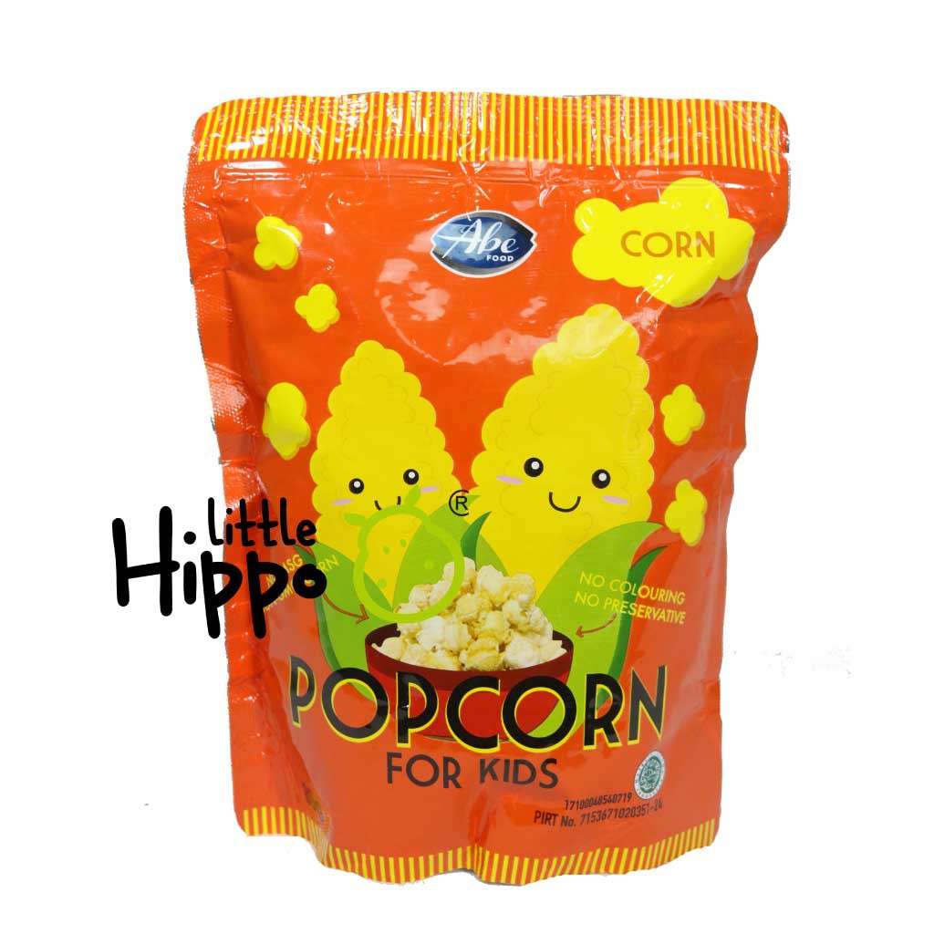 Abe food Popcorn for Kids Camilan Anak Jagung Organik Baenana Chips Camilan Anak Abefood Kokobi Kizzu Kokobi Kizu  / Snack MPASI / Snack Bayi / Snack Anak / Cemilan Bayi / Cemilan Anak /  Non MSG / Non pengawet / Non gula / Non garam