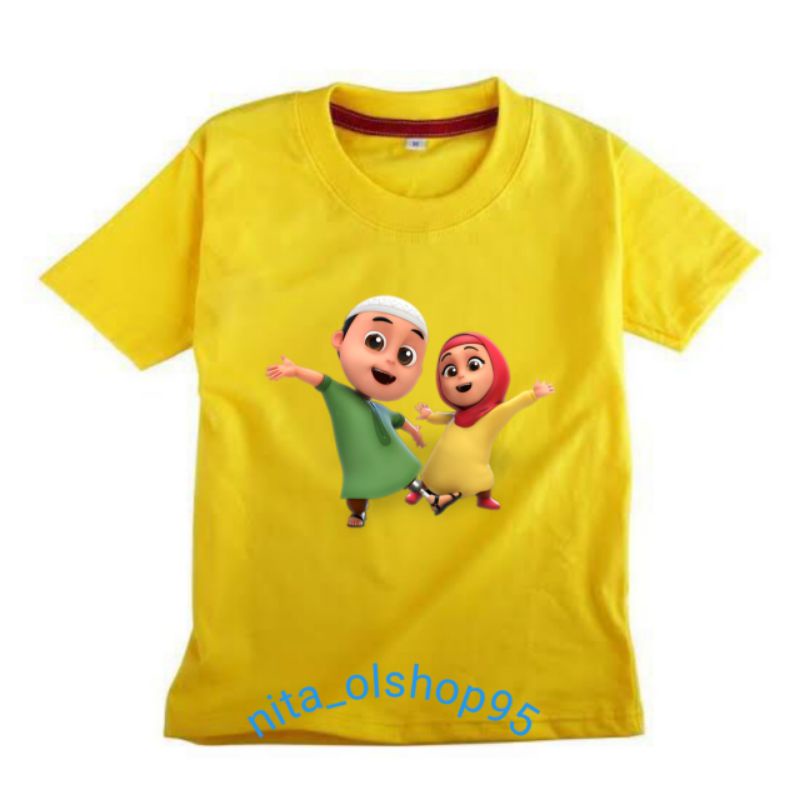 baju Nusa dan Rara kaos anak Nusa rara