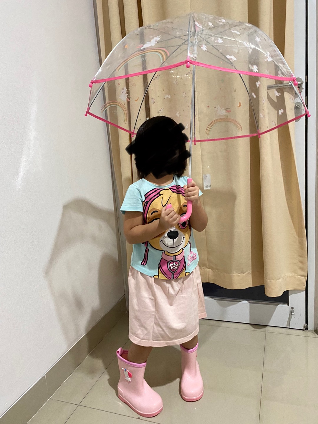 Payung Anak Unicorn/payung Karakter Kuda Pony