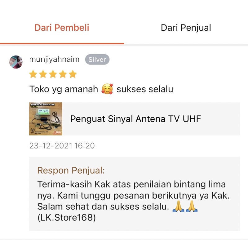 Penguat Sinyal Antena TV UHF