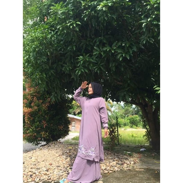 gamis Malaysia bordir