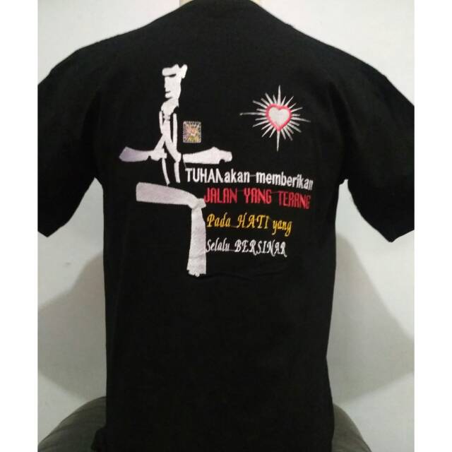 KAOS PSHT TUHAN AKAN MEMEBERIKAN JALAN YANG TERANG JUMBO