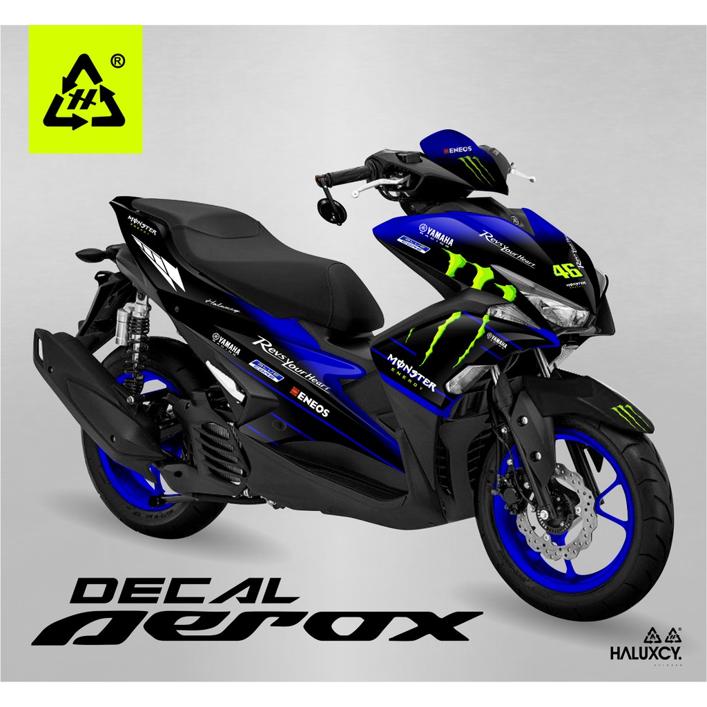 DECAL AEROX 155 FULL BODY / DECAL AEROX KEREN / DECAL AEROX FULL BODY GLOSSY