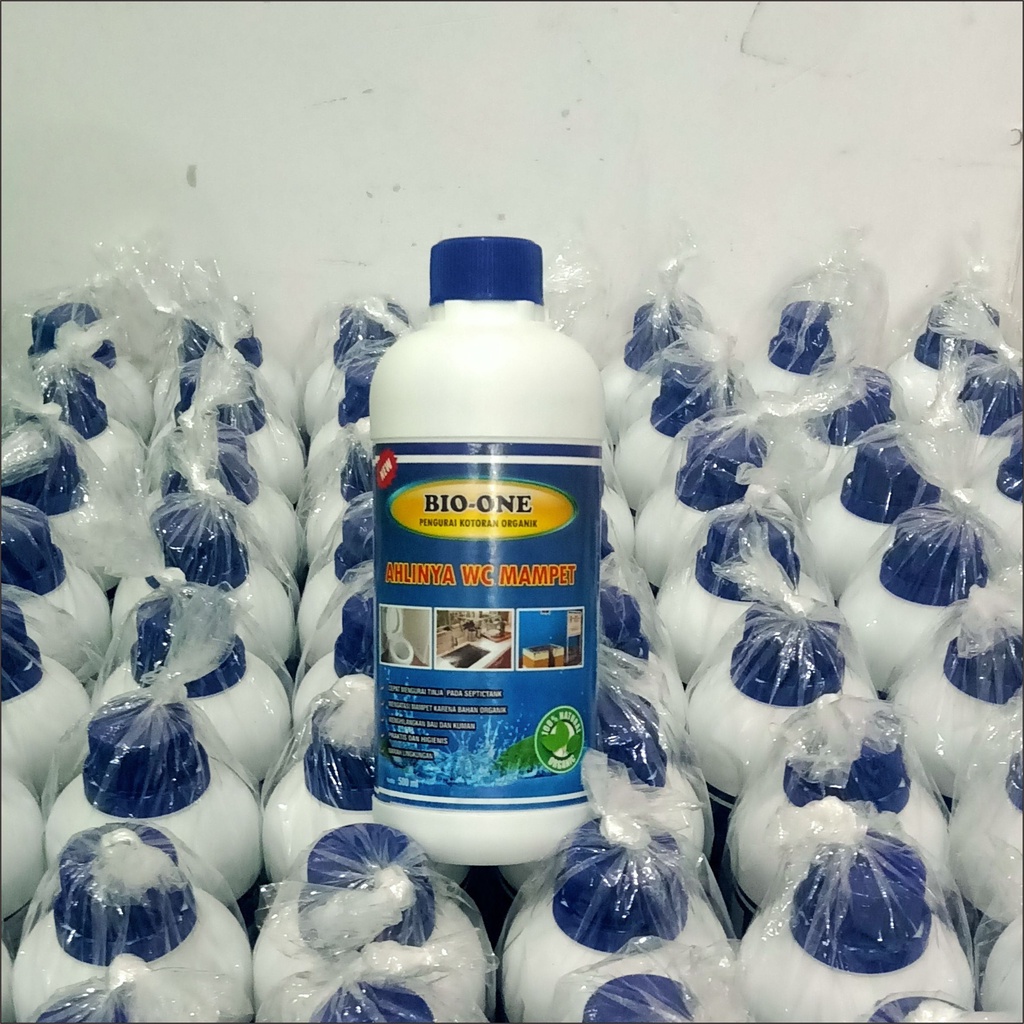 Jual BIO ONE, mengatasi WC / Septic Tank Mampet, Penuh, Luber,