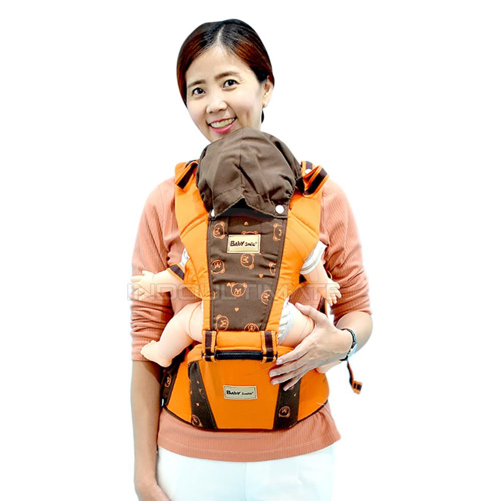 Hipseat Gendongan Duduk Gendongan Depan Gendongan Bayi BY-477 Baby Carrier Bayi Gendongan Anak Depan