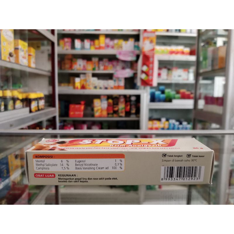 STOP-X KRIM ANALGESIK 30 G - ED 10/2025