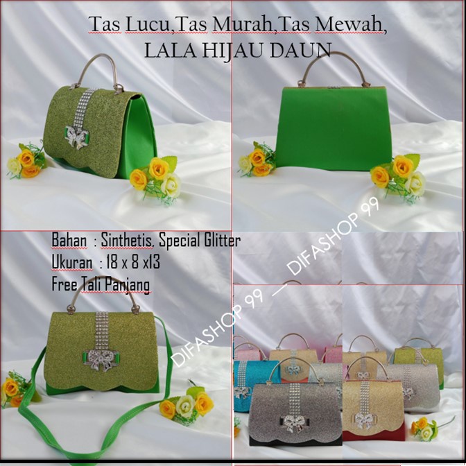 Tas Slempang,Tas Etnik,Tas Kekinian,LALA HIJAU DAUN,DIFASHOP 99