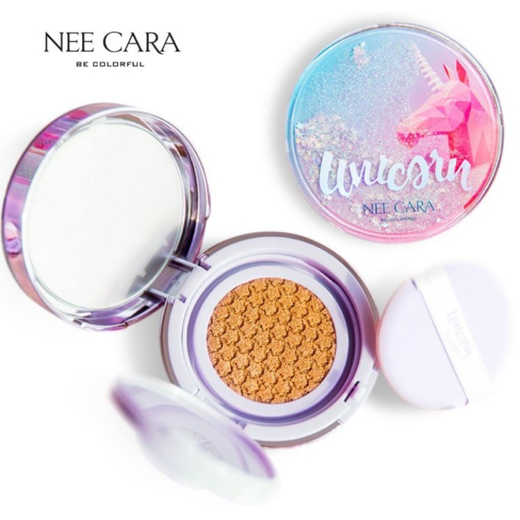 NEE CARA Unicorn Cushion Foundation High Coverage Air Sense Thailand Waterproof