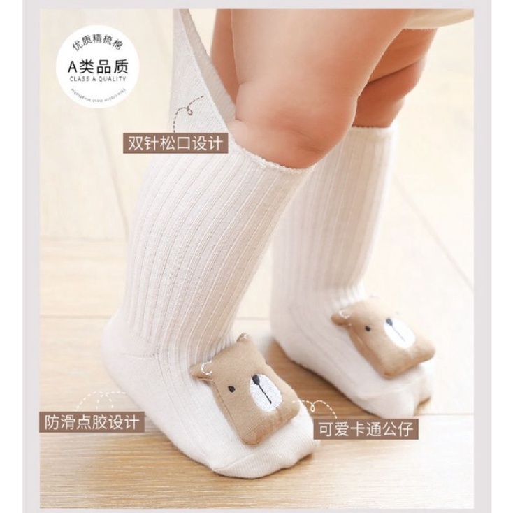 KAOS KAKI BAYI PANJANG Kaos Kaki Anti Slip / KAOS KAKI BAYI MOTIF 3D IMPORT KAOS KAKI PREWALKER 3D KARAKTER