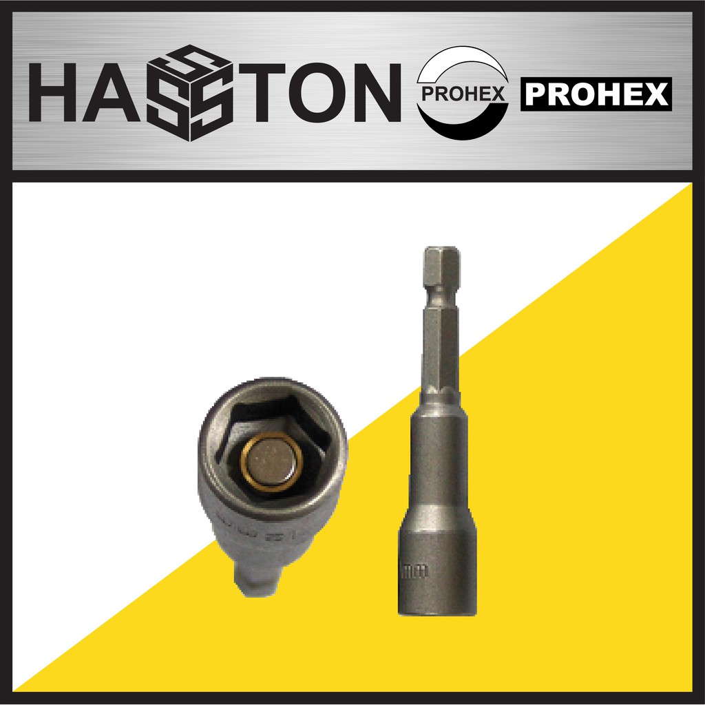

HASSTON 10mm Mata Sok Obeng Magnit (2430-013)