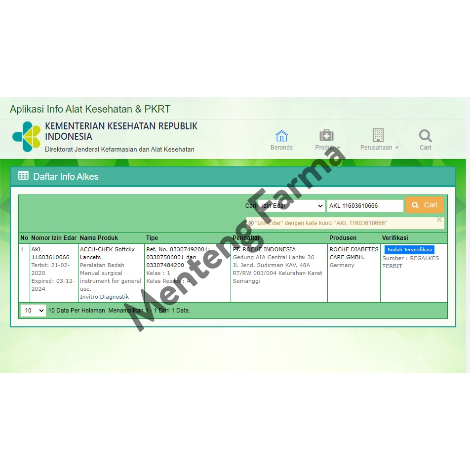 Accu-Chek Softclix 200 Lancets - Jarum Lancet Sekali Pakai