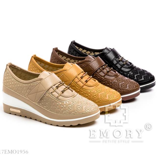 EMORY 17EMO1956 / WEDGES SEPATU / SEPATU WANITA BERHAK