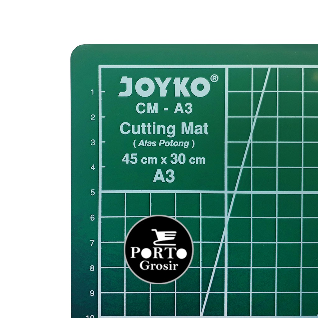 

Joyko Cutting Mat CM-A3 Cuting Matt Mate A3 Alas Potong Cutter CMA3 Self Healing Double Side