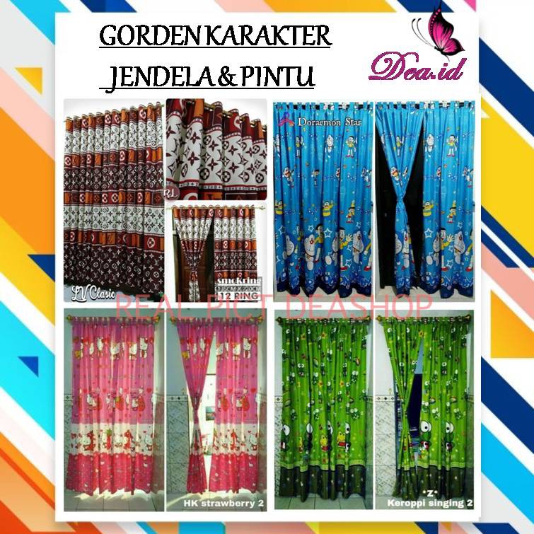 [DEASHOP] [PINTU DAN JENDELA] GORDEN HORDENG HORDEN KARAKTER GORDEN JENDELA GORDEN PINTU KARAKTER