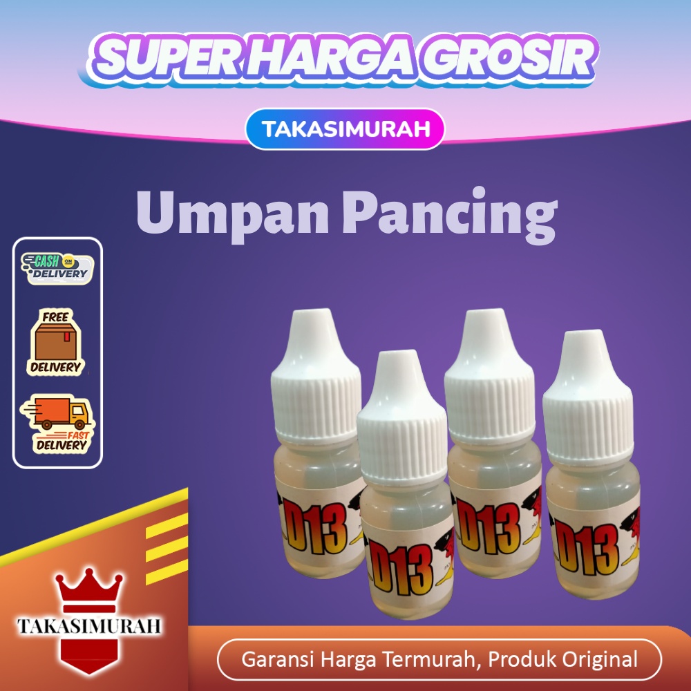 Essen Biang Bibit D13 Cair kristal Umpan Pancing Original Berkualitas Termurah