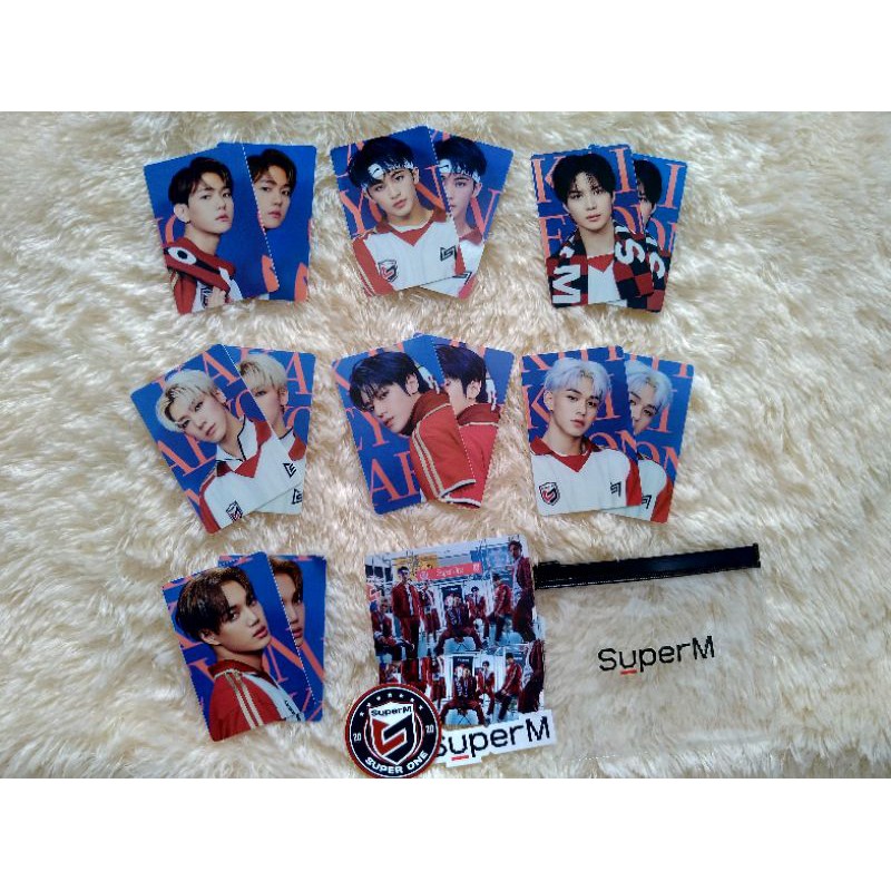 SUPERM SUPER ONE STICKER PACK PC LUCAS BAEKHYUN KAI MARK TAEYONG TEN TAEMIN