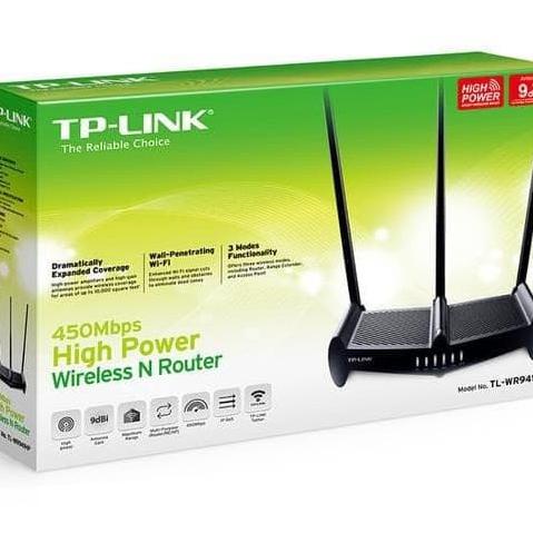 Bergaransi Tp-Link Tl - Wr941Hp 450Mbps High Power Wireless N Router Wr941 941Hp Terlaris