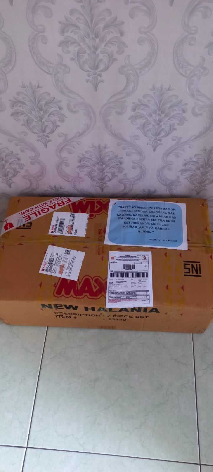 Panci Set Maxim Halania 7pc Wajan Frypan Wok Pan Penggorengan Saucepan Halania Panci Wok Frypan