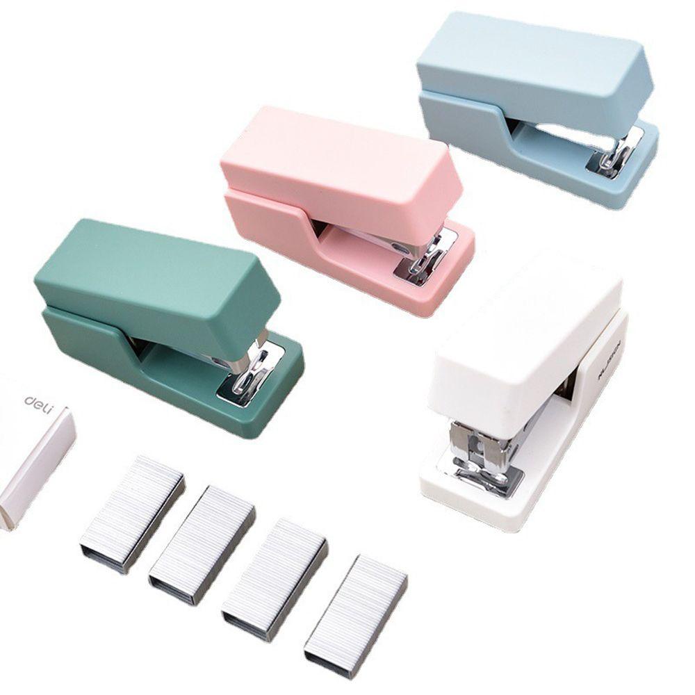 Lanfy Stapler|Portable24 /6 26 /6 Alat Tulis Sekolah Mini Stapler Pengikat Perlengkapan Genggam Stapler Kertas