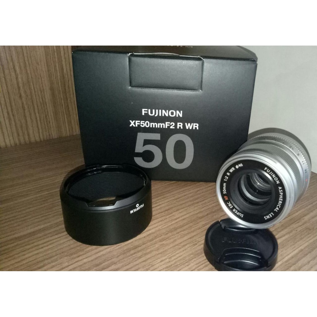 Fujifilm Fujinon Lensa Xf 50mm 50mm F2 R Wr Bekas Shopee Indonesia