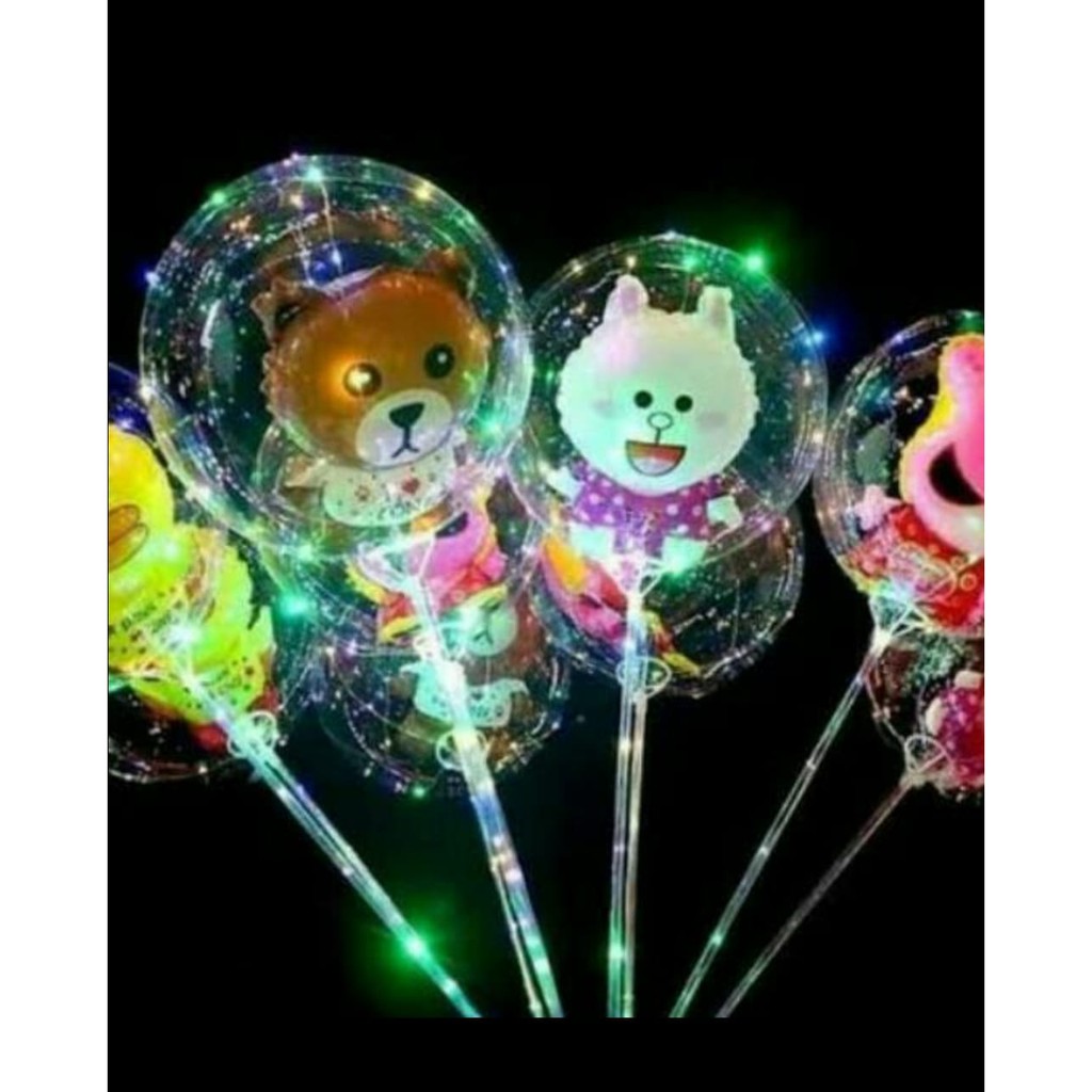 Balon gas Lampu Led Karakter