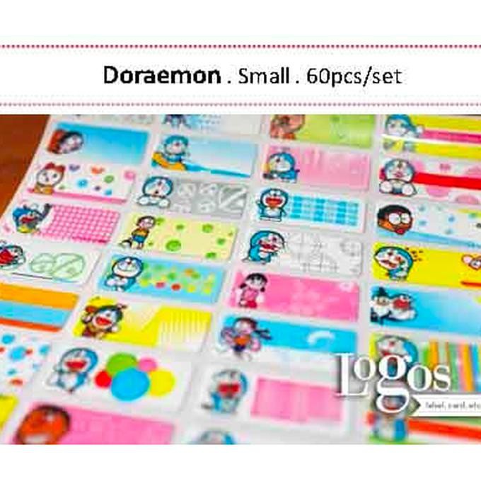 

New Doraemon Sticker. Name Label Small. Stiker Nama Anak Lucu, Karakter Do Dijamin Ori